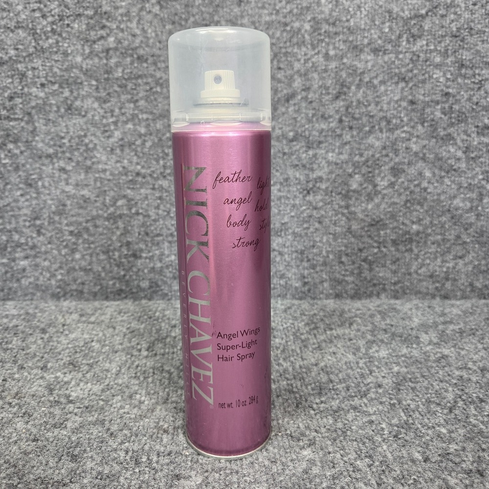 Nick Chavez Beverly Hills ~ Angel Wings Super Light Hairspray ~ 10 oz ~ Rare HTF